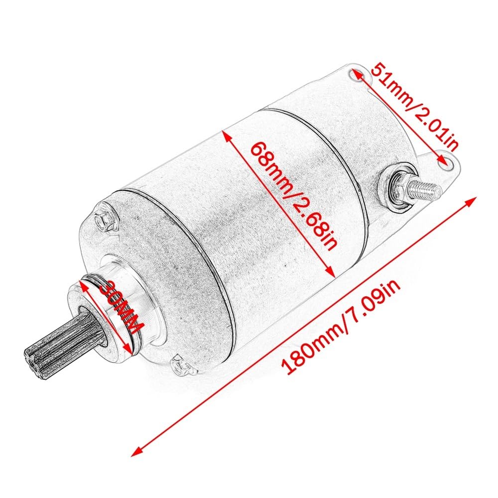 Motorcycle Starter Motor - محرك بدء التشغيل لدراجات كاواساكي KSV700