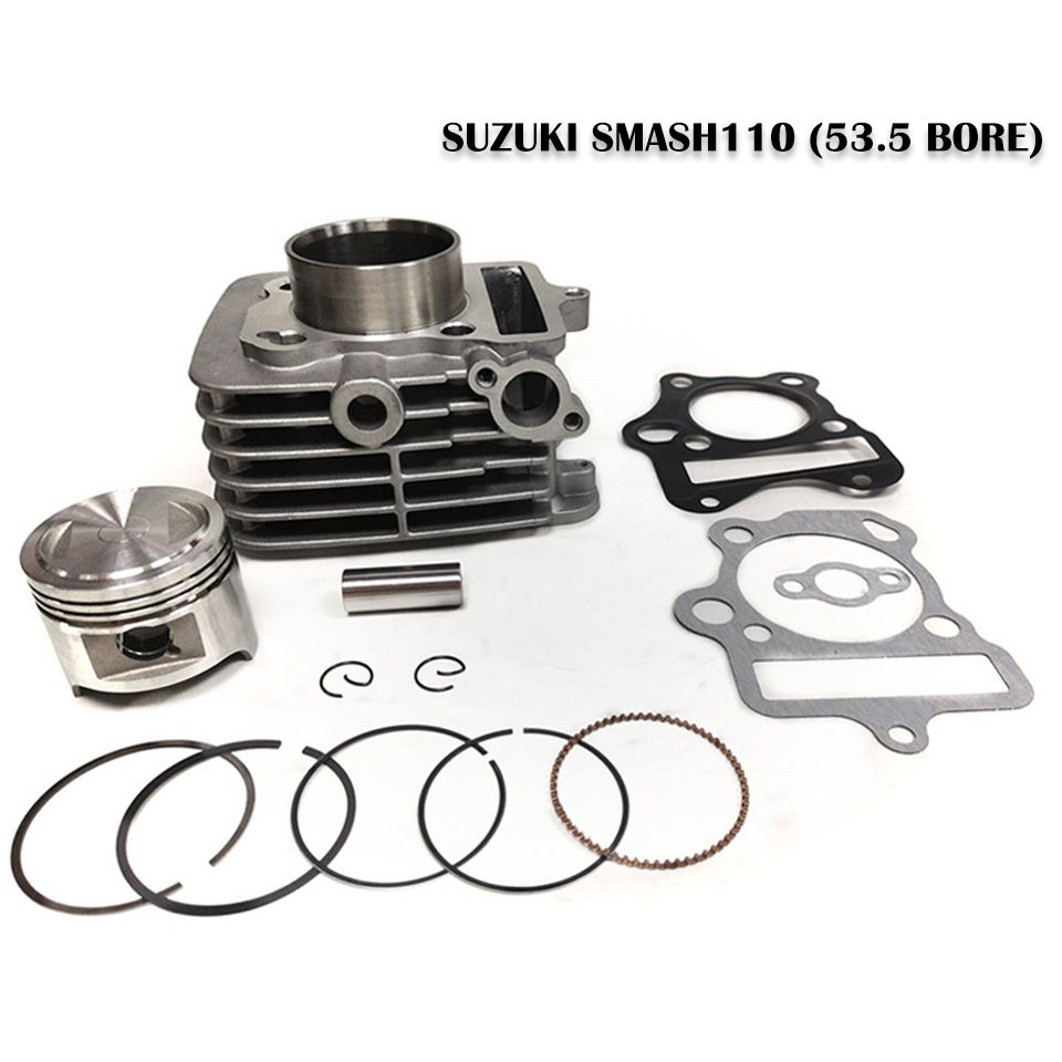 Motorcycle Gasket - مجموعة أسطوانات وحلقات مكبس وحشوات للدراجات