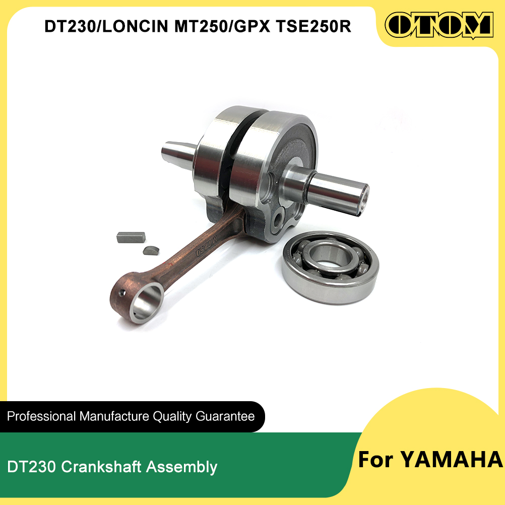 Motorcycle Crankshaft - OTOM DT230 MT250 دراجة نارية العمود