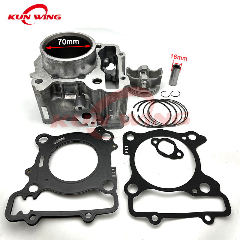 Motorcycle Piston - مجموعة اسطوانية مجوفة لماماها ، أجزاء