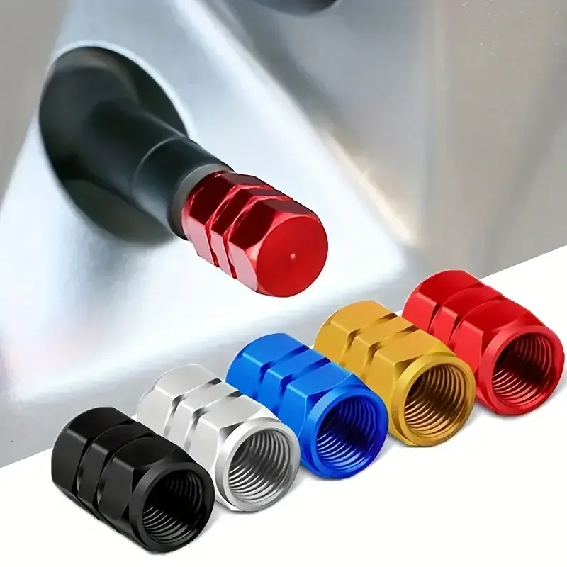 4 قطع أغطية صمامات إطارات من ا - مراجعة Motorcycle Valve Cover وسعره