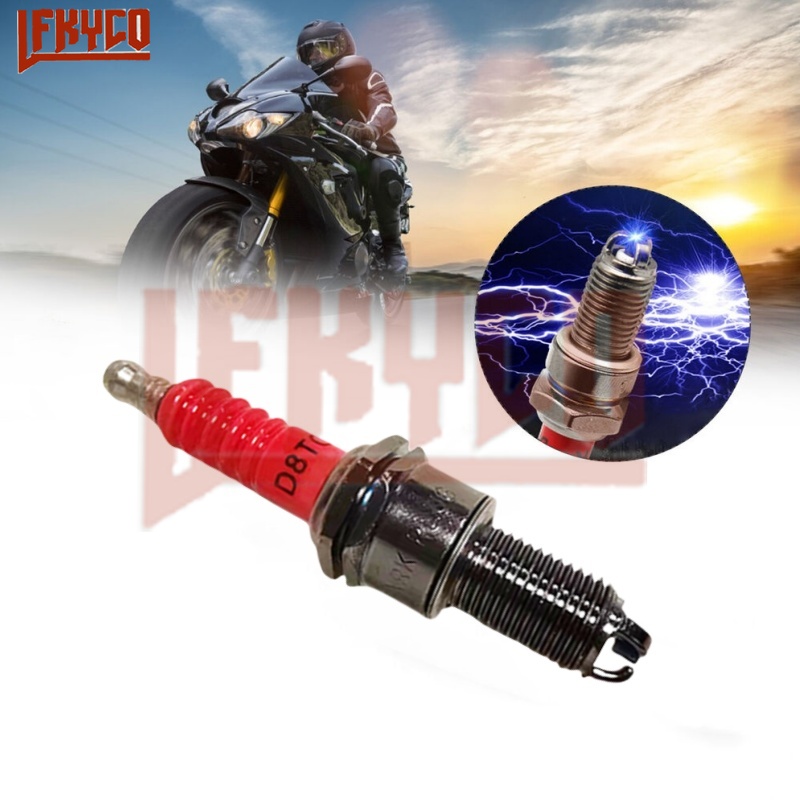 مقابس إشعال D8TC للدراجات النا - مراجعة Motorcycle Spark Plug وسعره