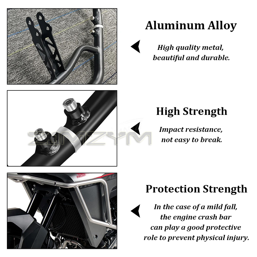 حراس محرك الدراجة النارية قضبا - مراجعة Motorcycle Engine Kit وسعره
