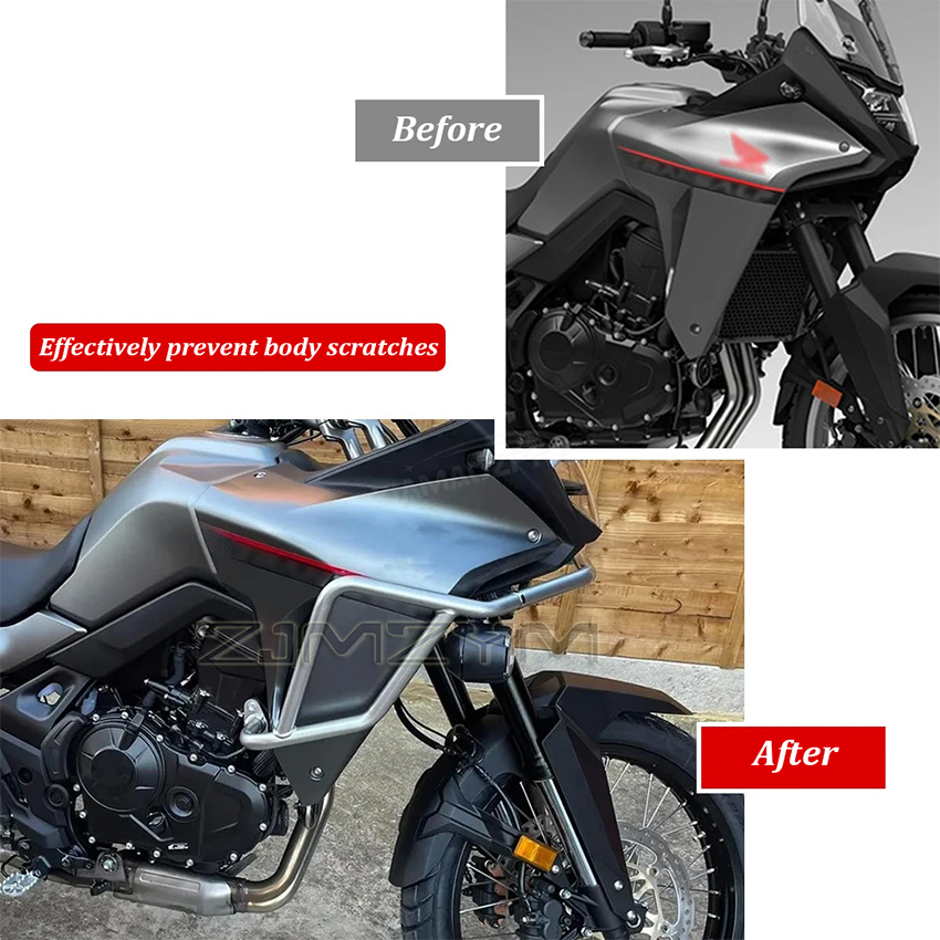 حراس محرك الدراجة النارية قضبا - مراجعة Motorcycle Engine Kit وسعره