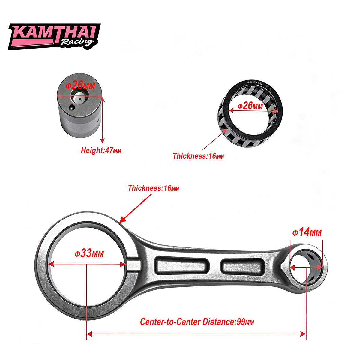 مجموعة قضبان التوصيل المصنعة ب - مراجعة Motorcycle Crankshaft وسعره