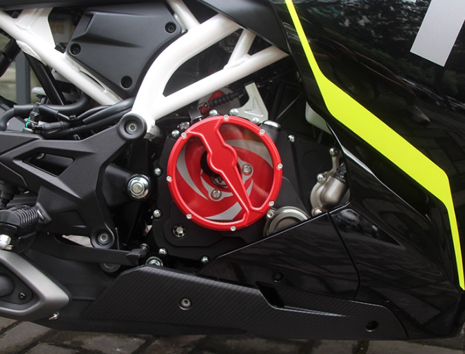 غطاء قابض شفاف مناسب لدراجة CF - مراجعة Motorcycle Clutch وسعره