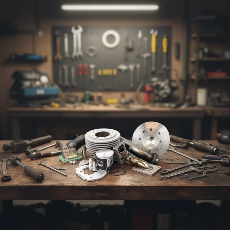 طقم أسطوانة زويرا 145 سي سي EV - مراجعة Motorcycle Engine Kit وسعره
