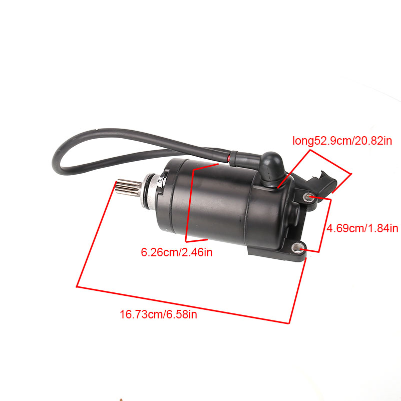 ملحقات محركات الدراجات النارية - مراجعة Motorcycle Starter Motor وسعره