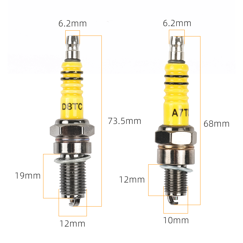 شمعات الإشعال القياسية، وإكسسو - مراجعة Motorcycle Spark Plug وسعره