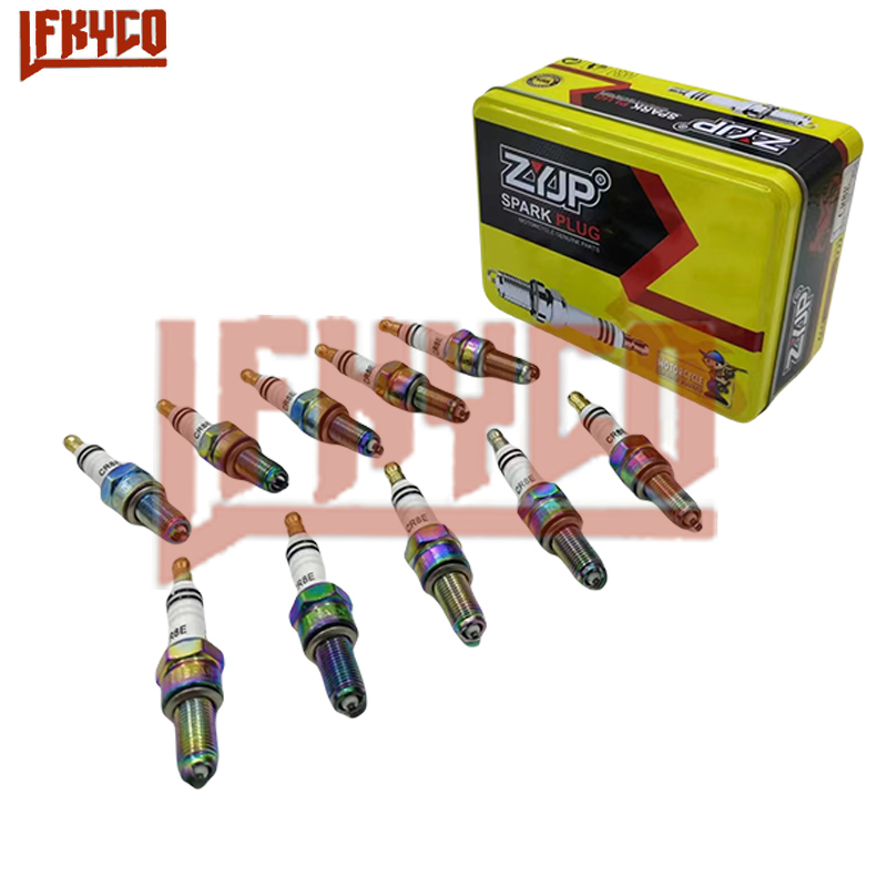 شمعات إشعال شعلة إيريديوم CR8E - مراجعة Motorcycle Spark Plug وسعره