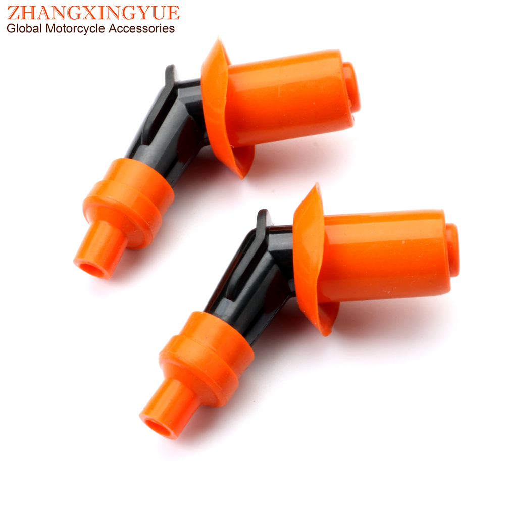 قطعتان من غطاء شمعة الإشعال لم - مراجعة Motorcycle Spark Plug وسعره
