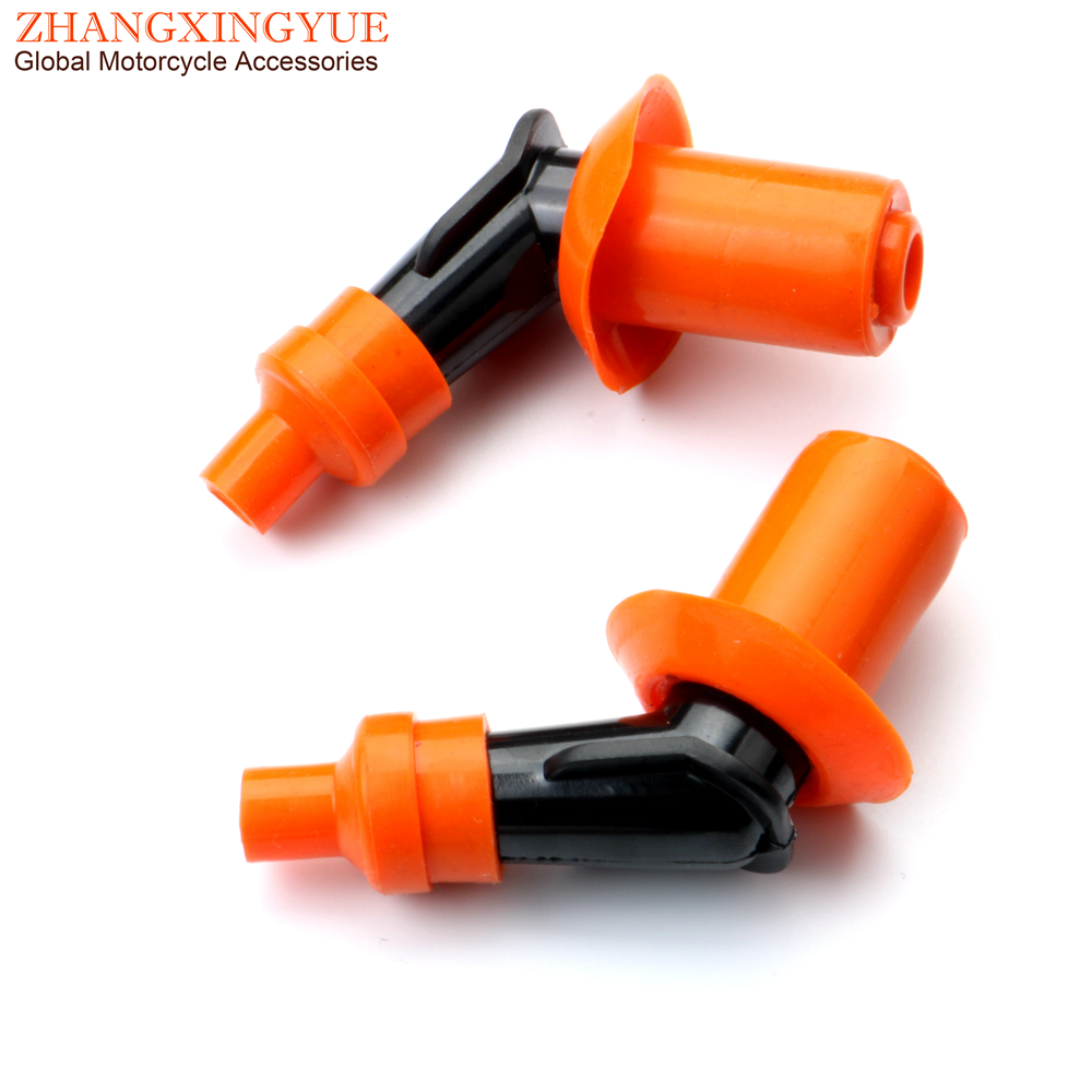 قطعتان من غطاء شمعة الإشعال لم - مراجعة Motorcycle Spark Plug وسعره