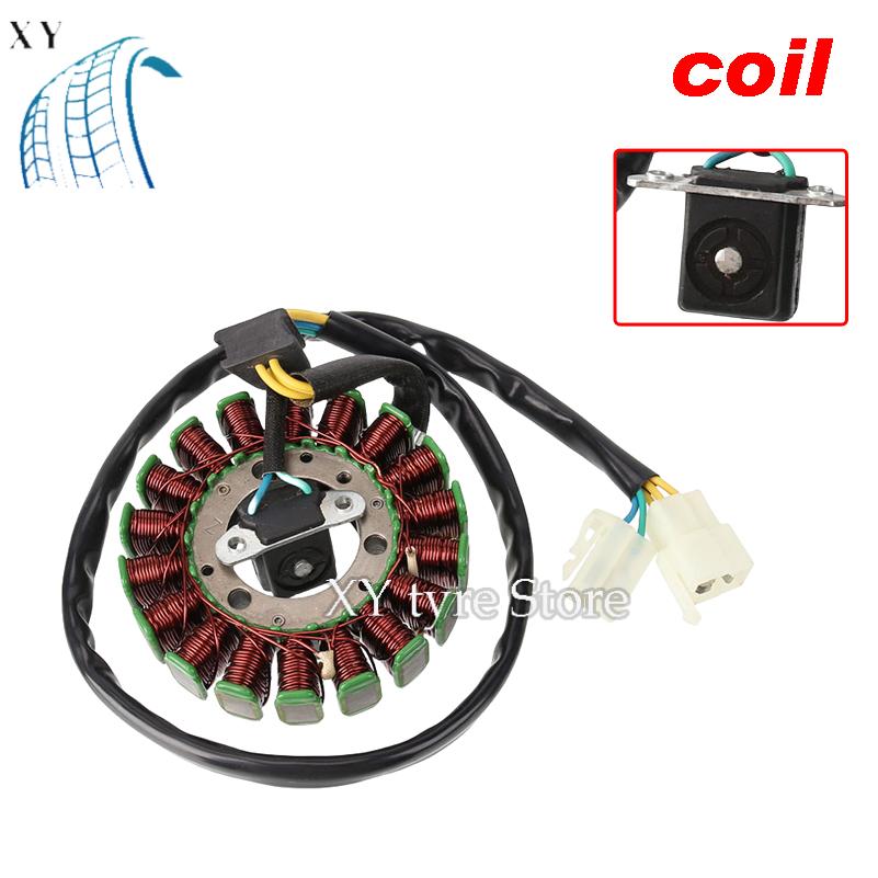 جديد اقتصادي وعملي 125cc مولد  - مراجعة Motorcycle Stator وسعره